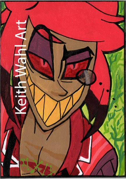 Scarred Alastor, 5" x 7" print